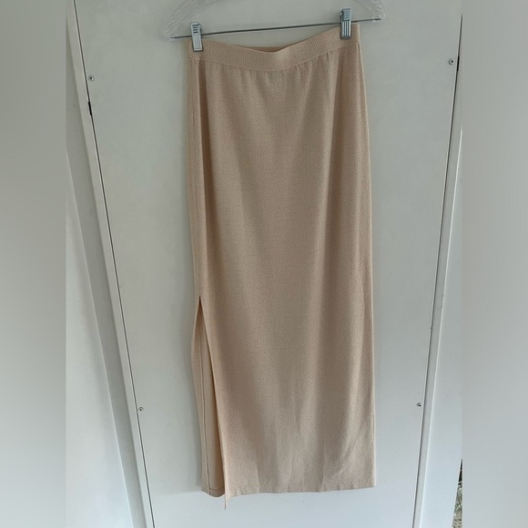 St. John Evening Skirt Santana Knit Long Skirt - Picture 1 of 4